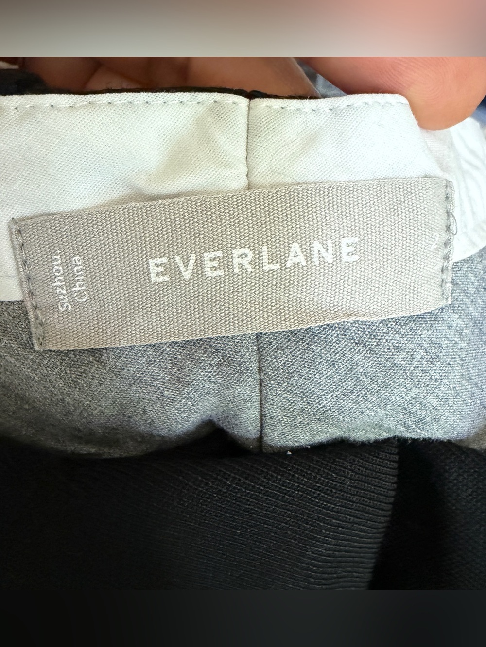 Everlane Women's Wool Blend Black Dress Pants - Slim Tailored Style Size 2 - Picture 3 of 7